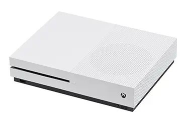 Picture of a Xbox One S console